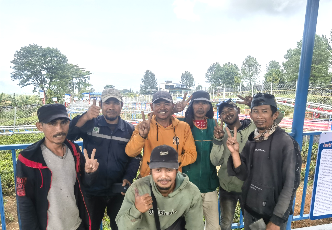 中國匠心，印尼綻放！名揚景區(qū)雙軌滑道閃耀GOALPARA公園，獲國際客戶高度贊譽！